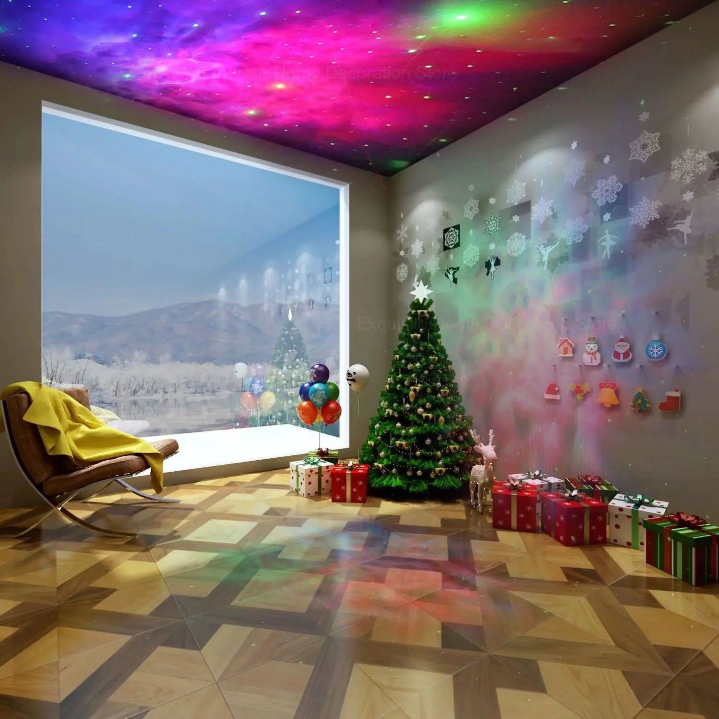 Galaxy Star Astronaut LED Projector